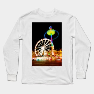 Dam Square Funfair, Amsterdam Long Sleeve T-Shirt